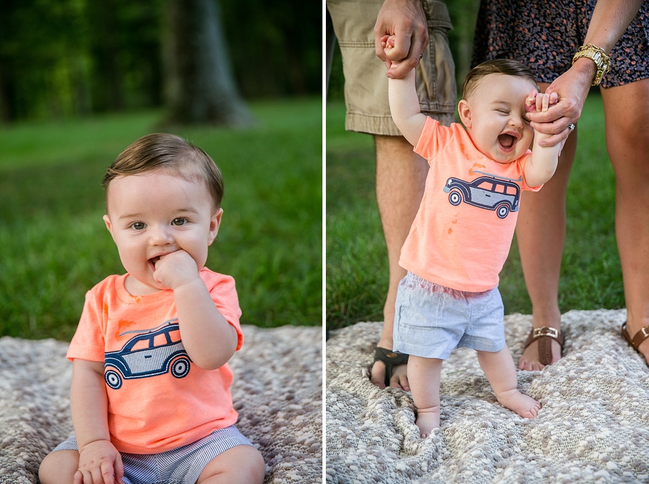6 month old baby boy portraits, Rachael Houser Photography