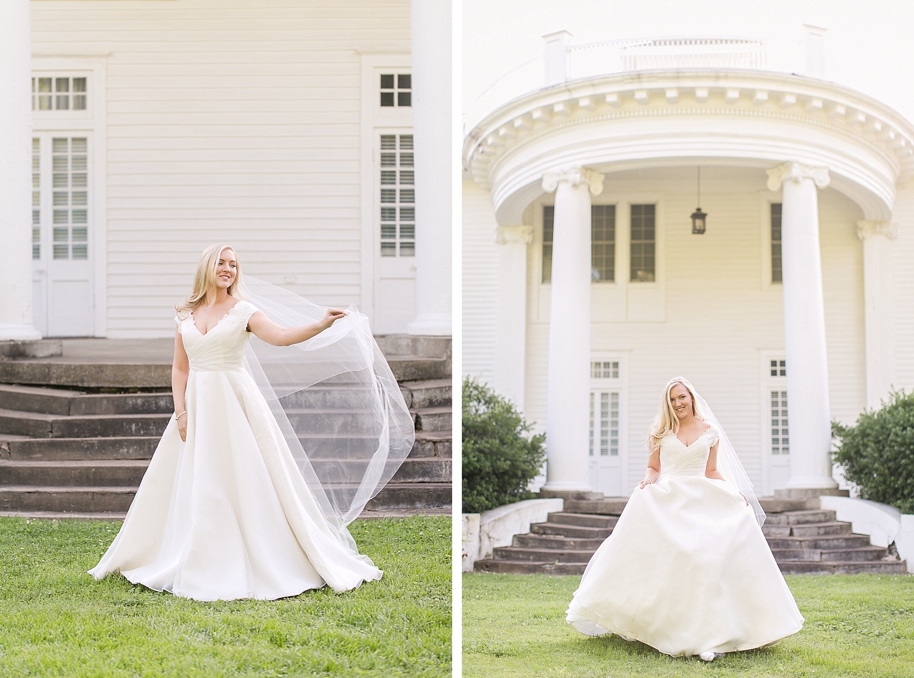 A Historic Family Home bridal session by Rachael Houser Photography