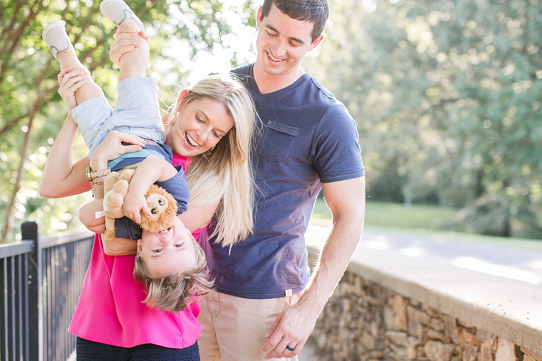 A later summer family portrait session in Noble Park, Paducah Kentucky by Rachael Houser Photography
